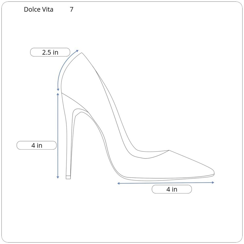 Dolce Vita Tan Suede Hidden Platform Heels 7 - Picture 8 of 8